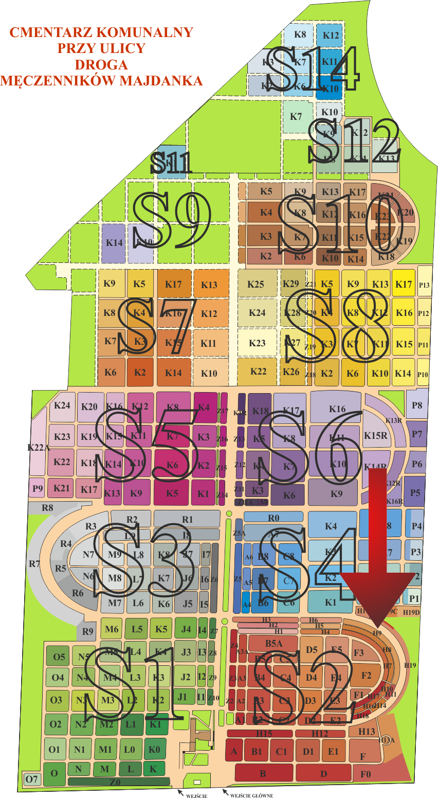 Brak mapy sektorowej