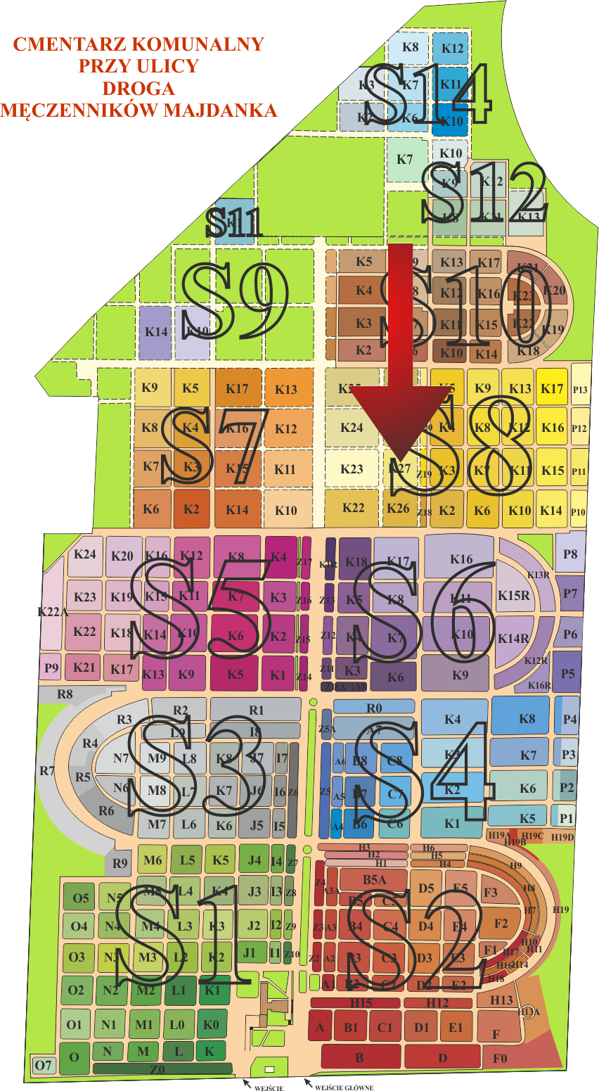 Brak mapy sektorowej