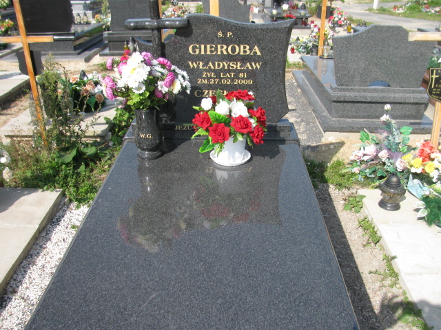 Grób Czesława Gieroba