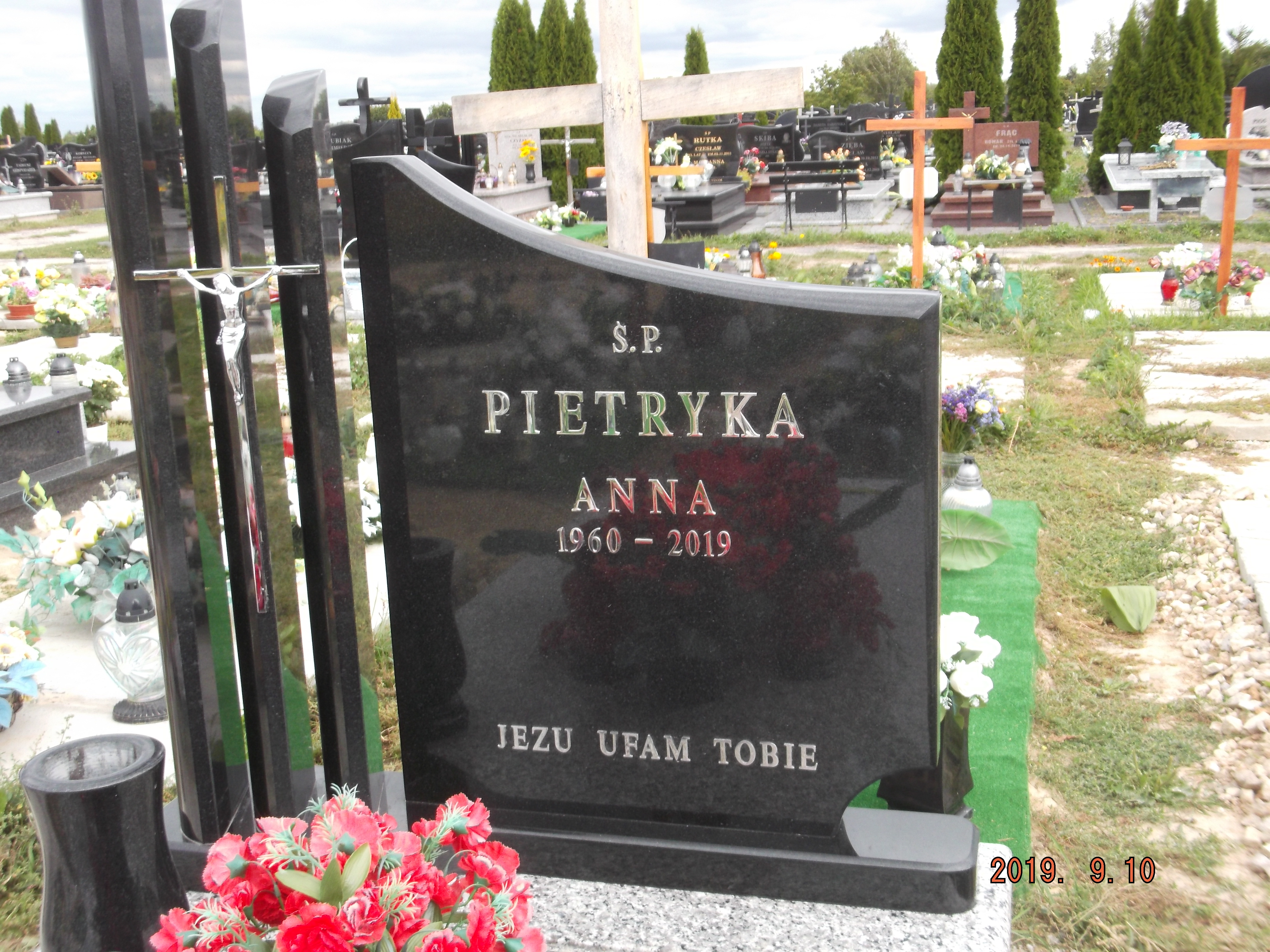 Grób Anna Pietryka