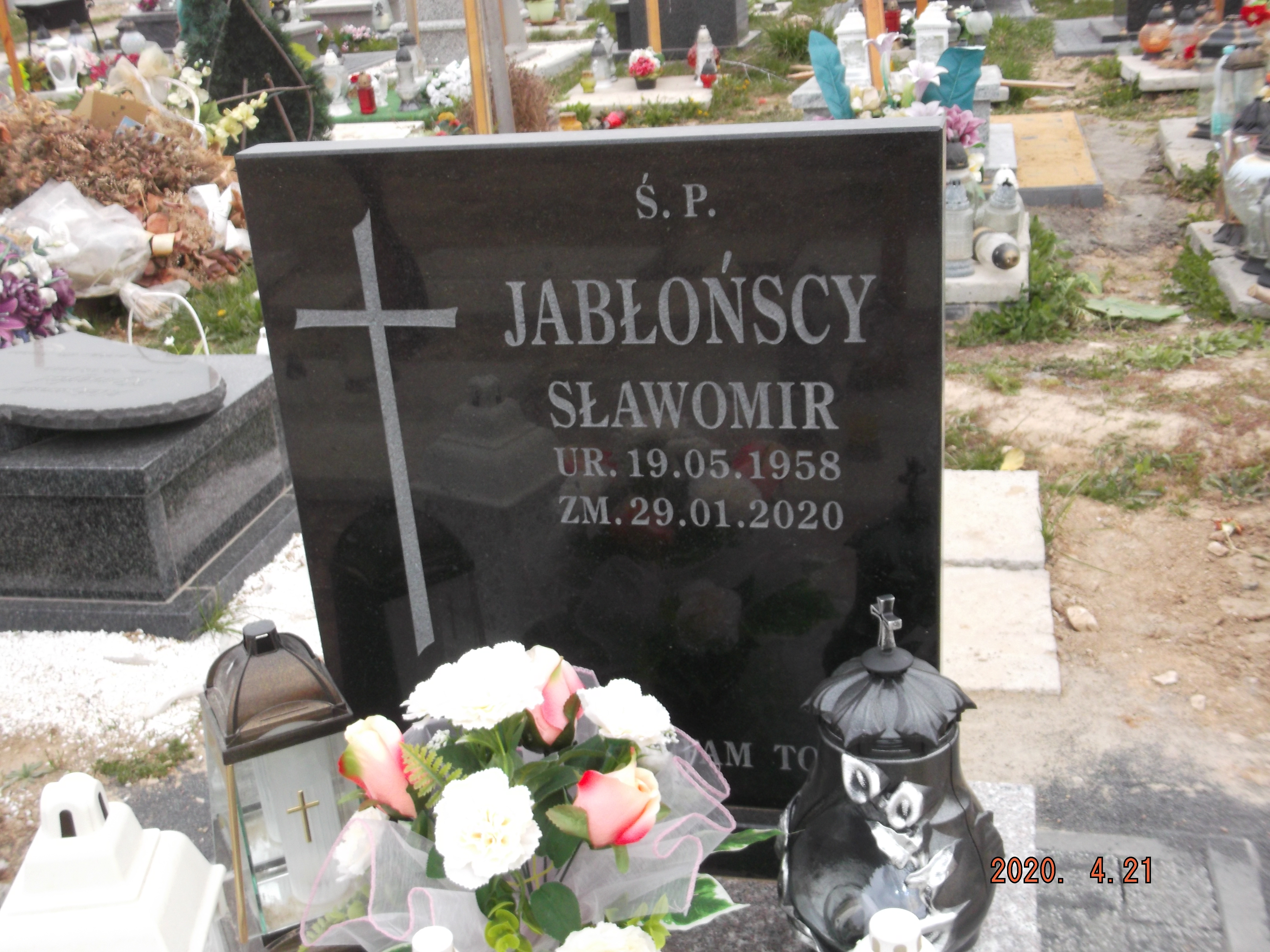 Grób Sławomir Jabłoński