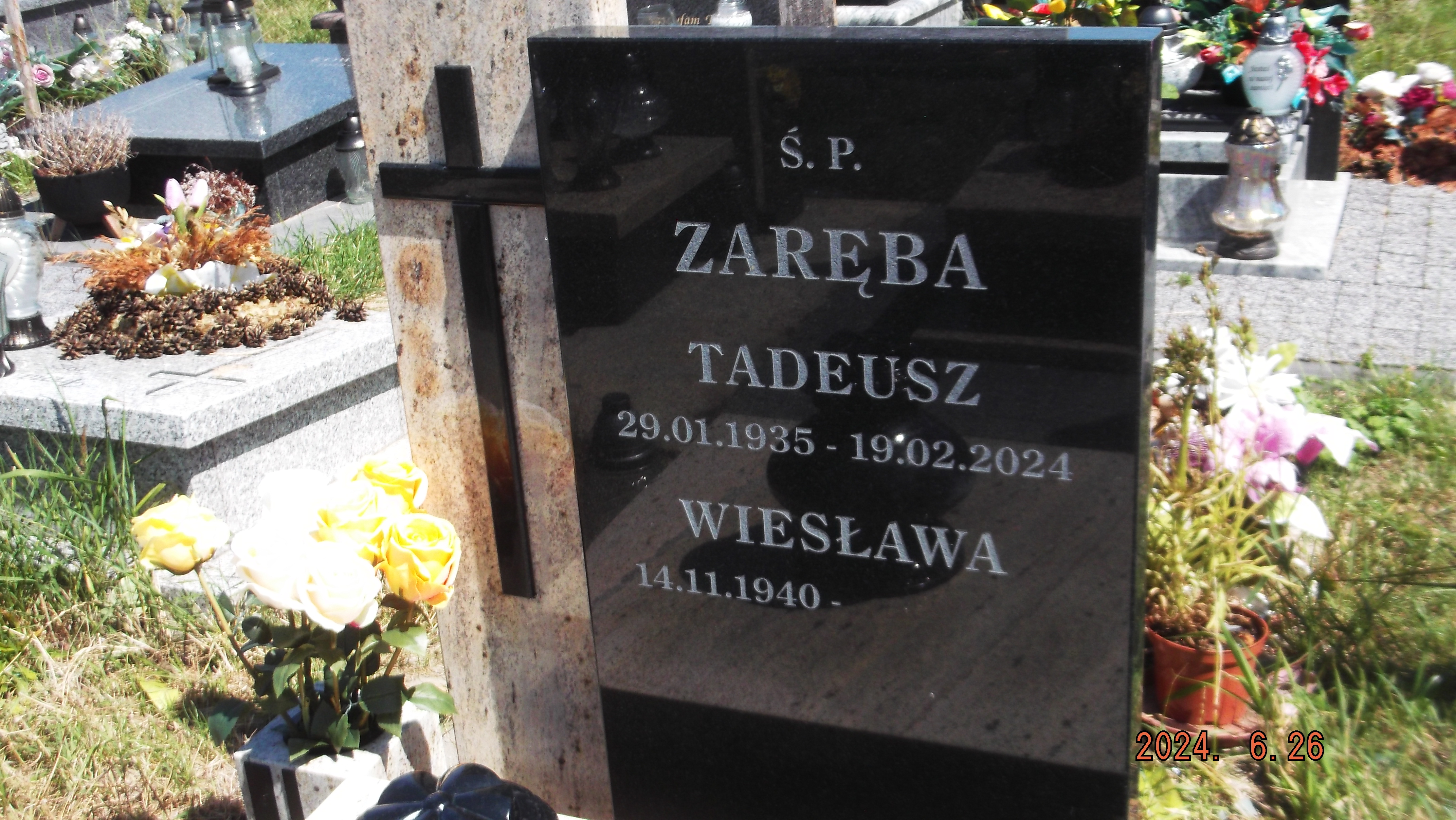 Grób Tadeusz Zaręba