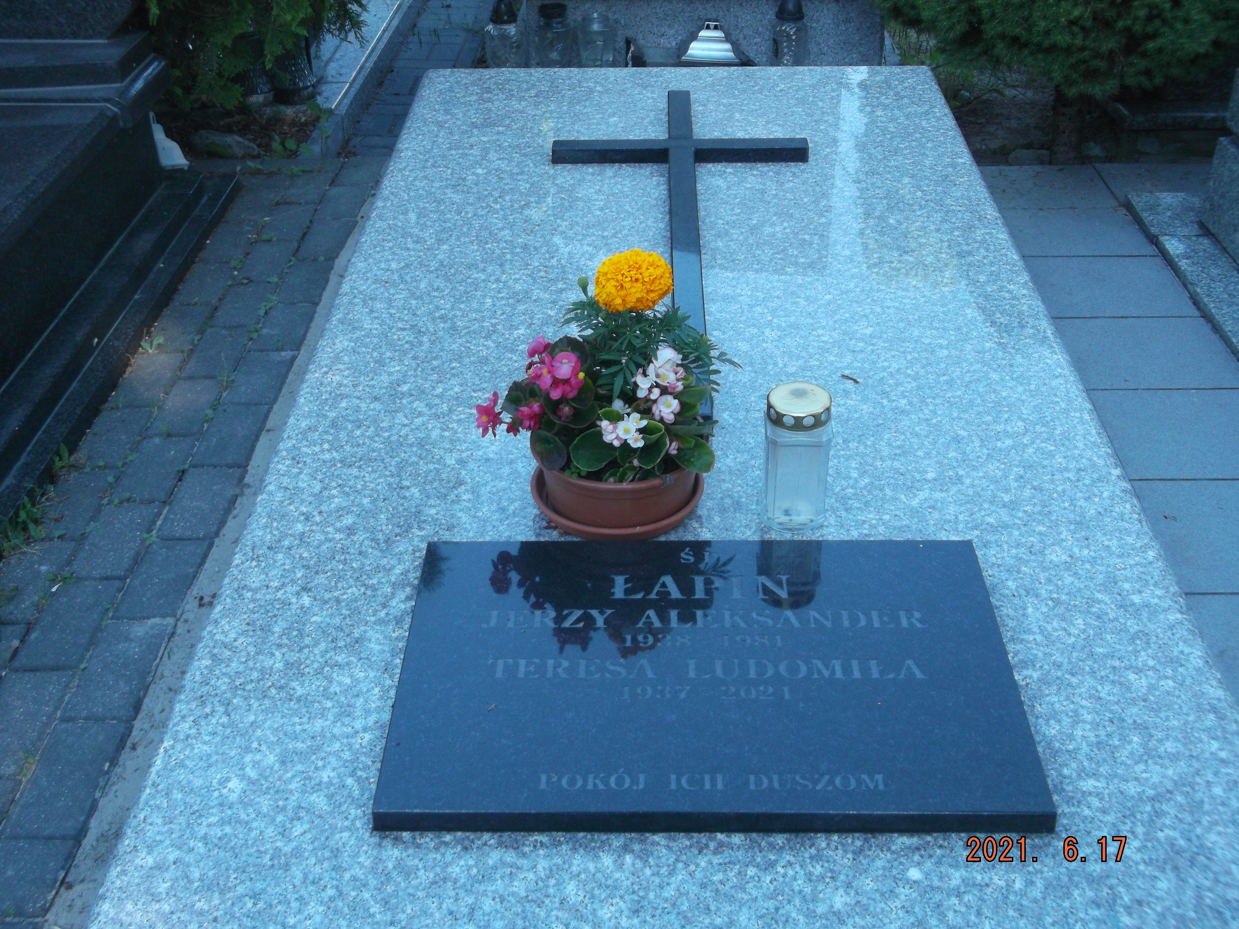 Grób Teresa Łapin 