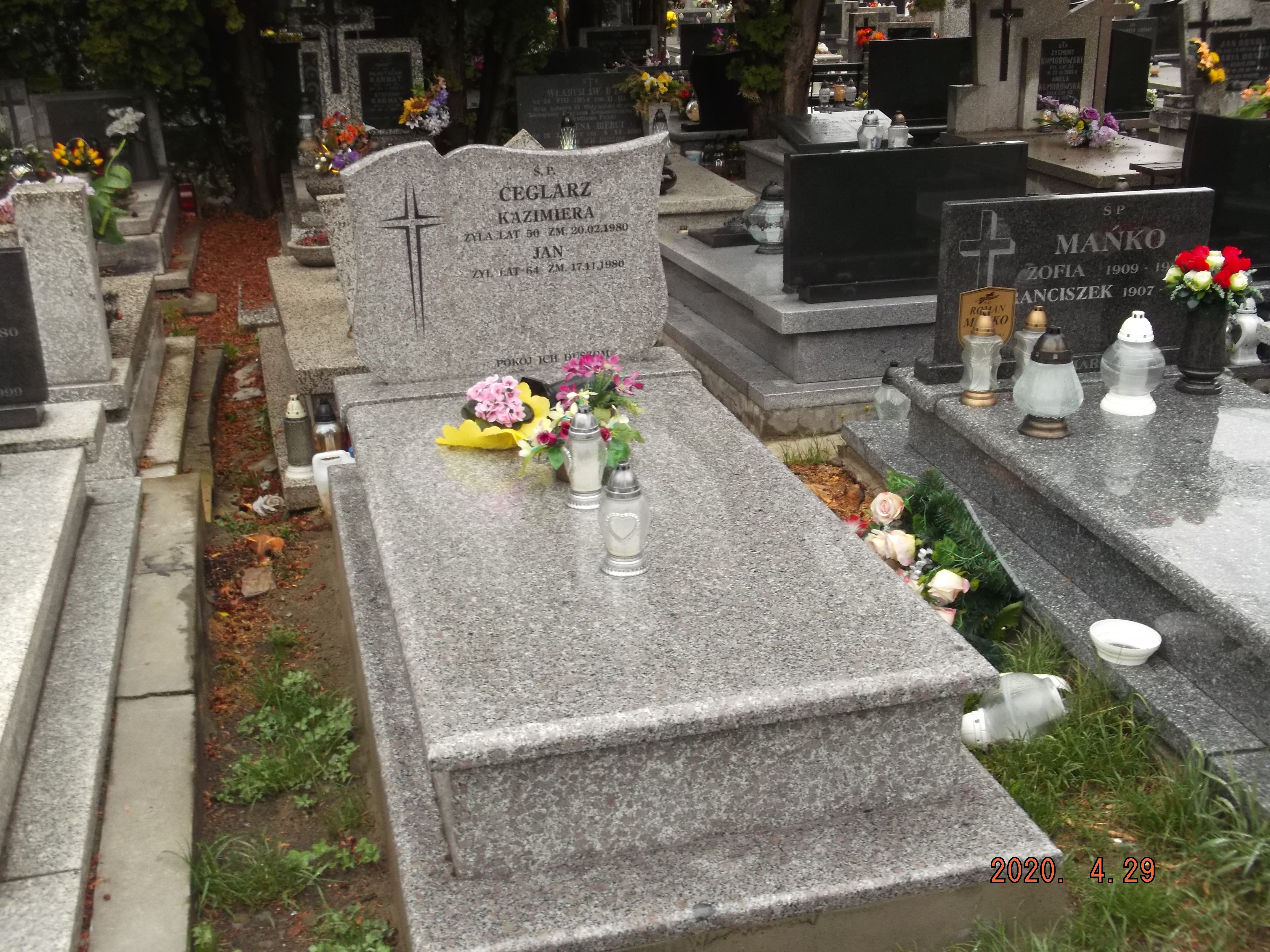 Grób Henryk Ceglarz
