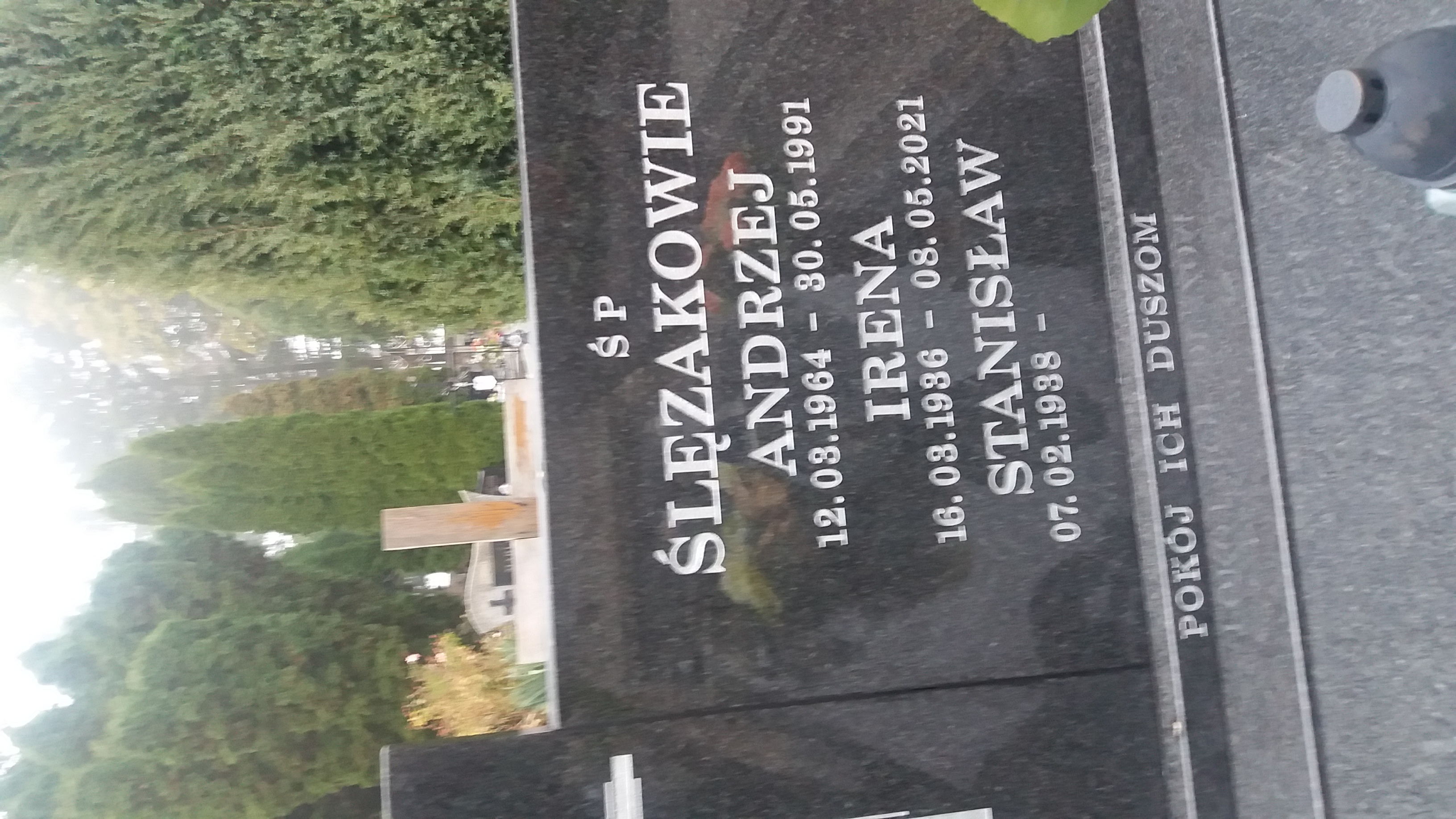 Grób Irena Ślęzak