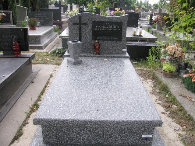 Grób Ludwik Mika