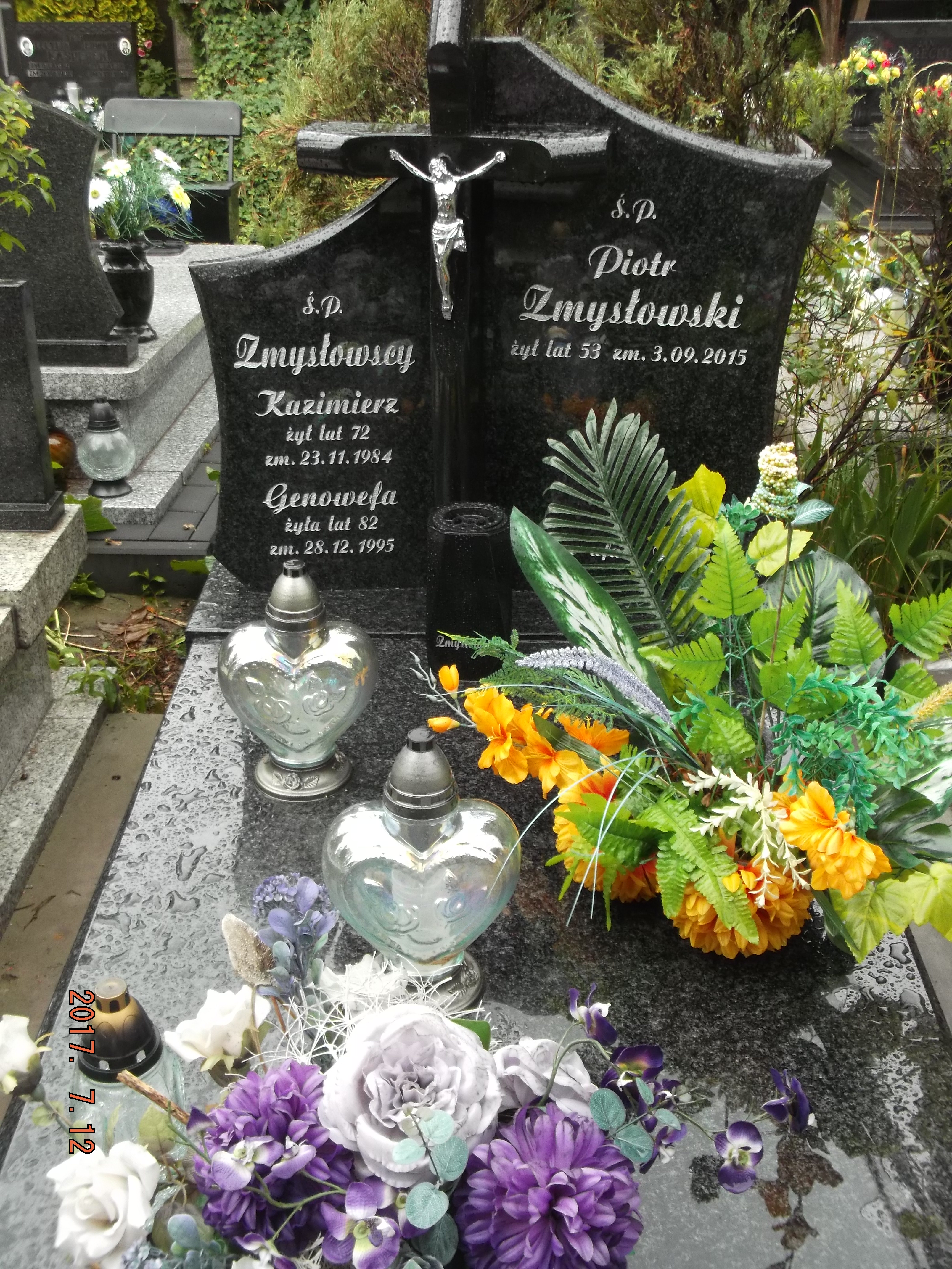 Grób Piotr Zmysłowski
