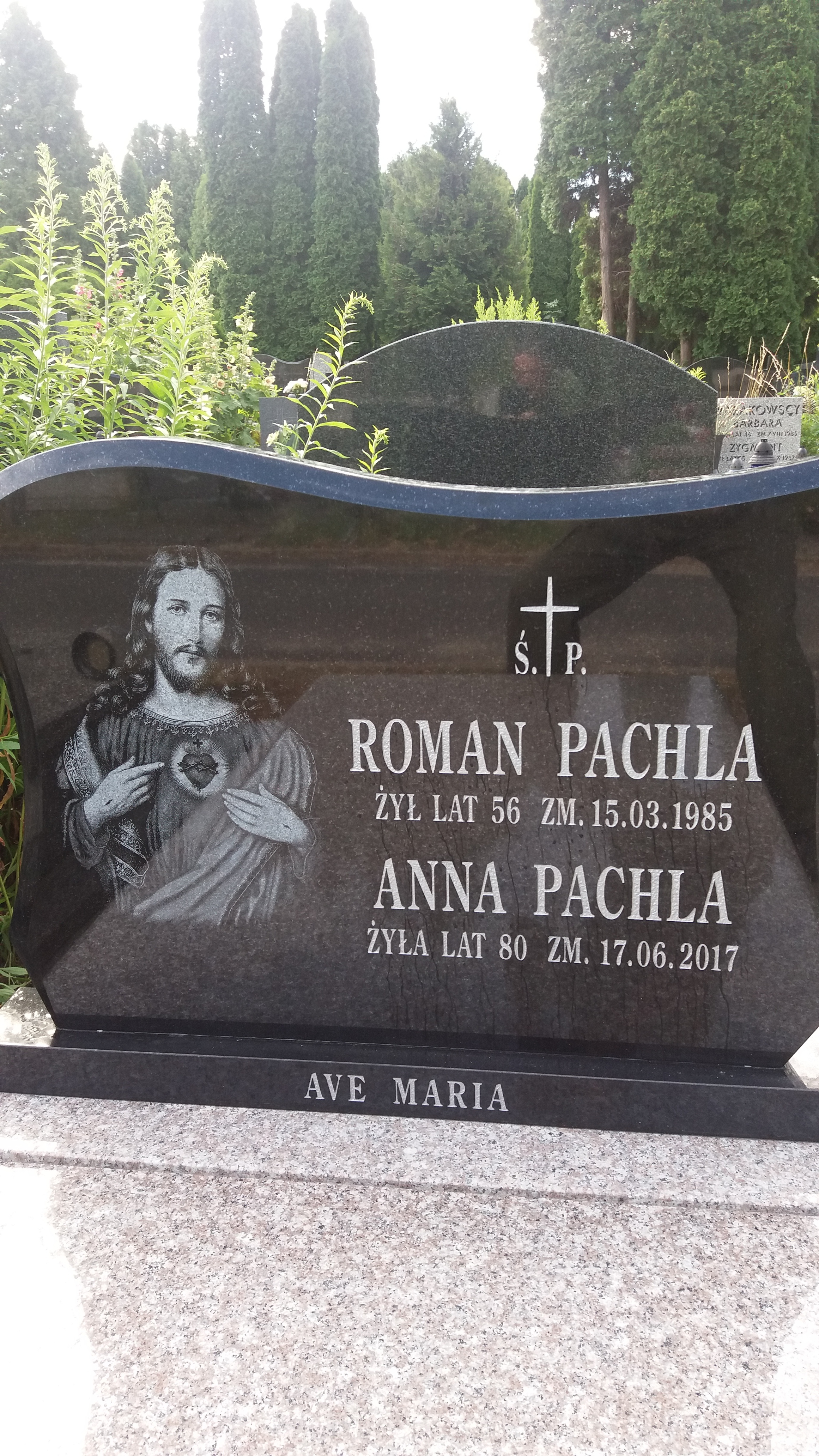Grób Anna Pachla