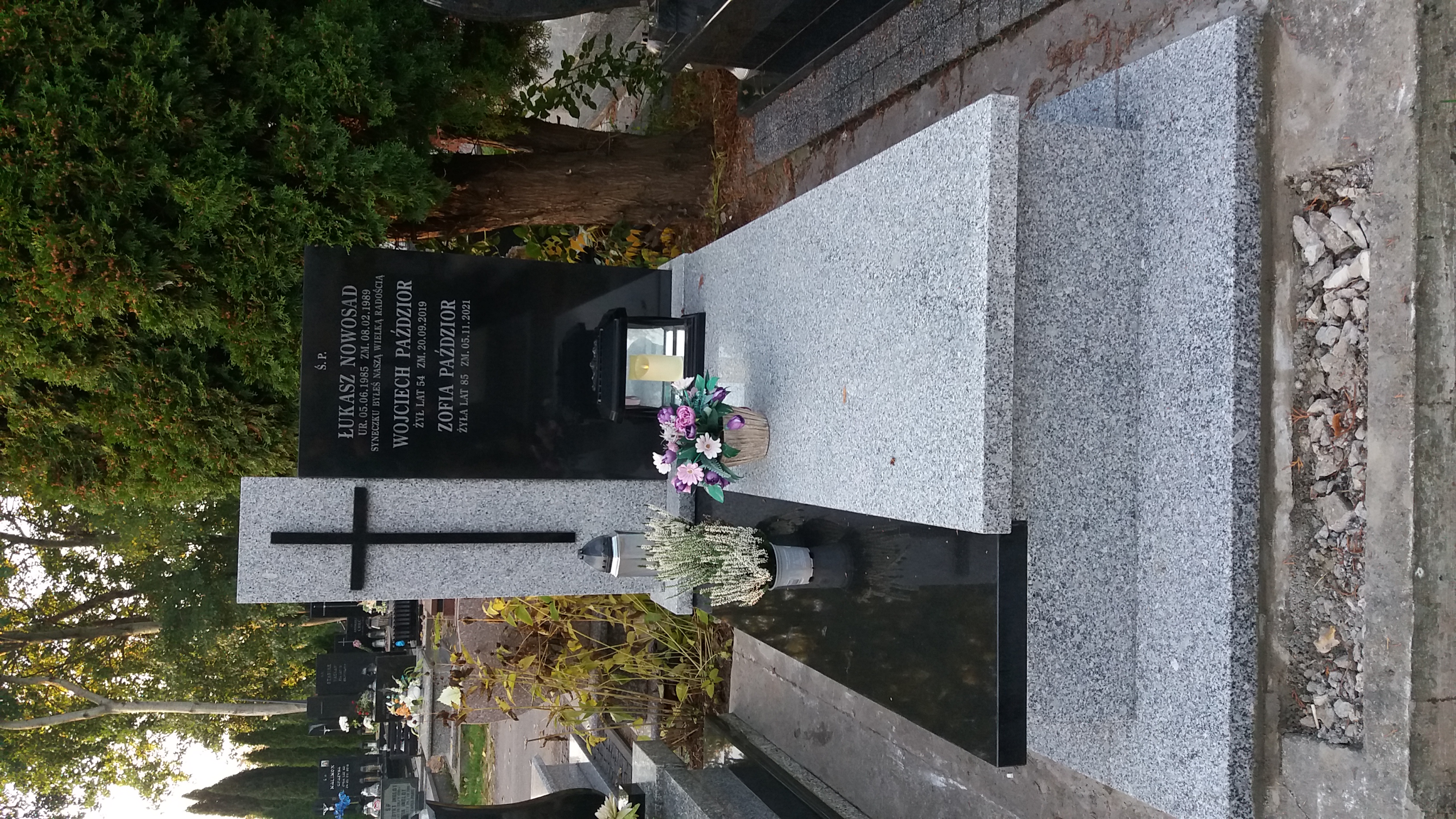 Grób Wojciech Paździor