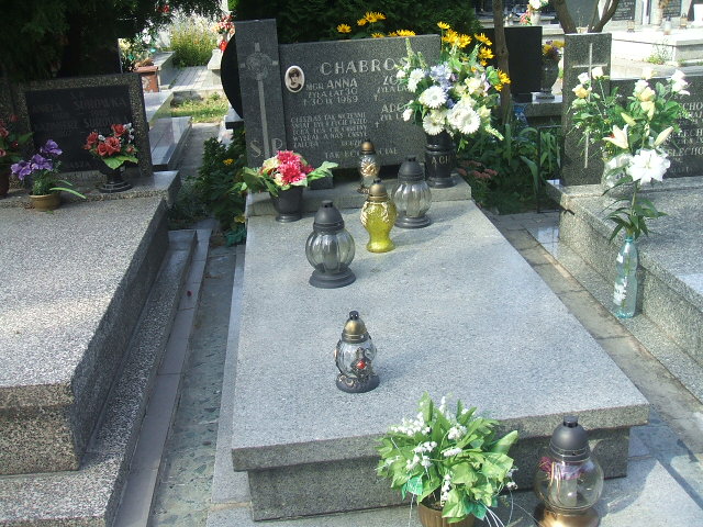 Grób Adolf Chabros