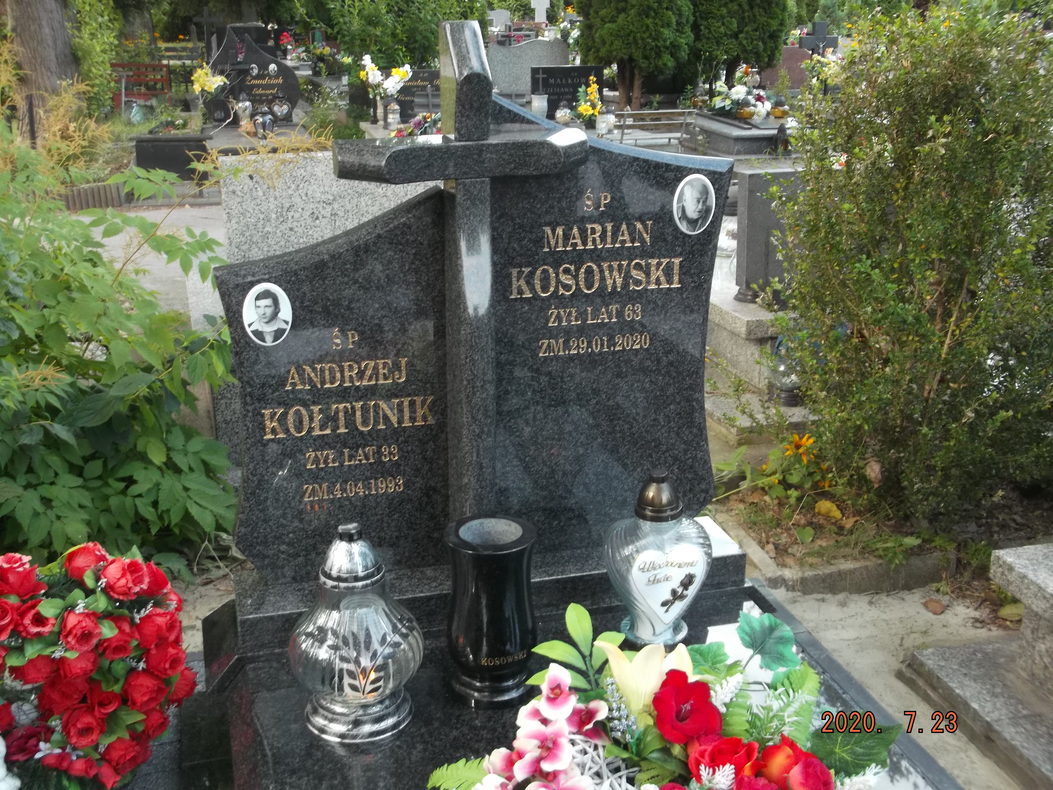 Grób Marian Kosowski