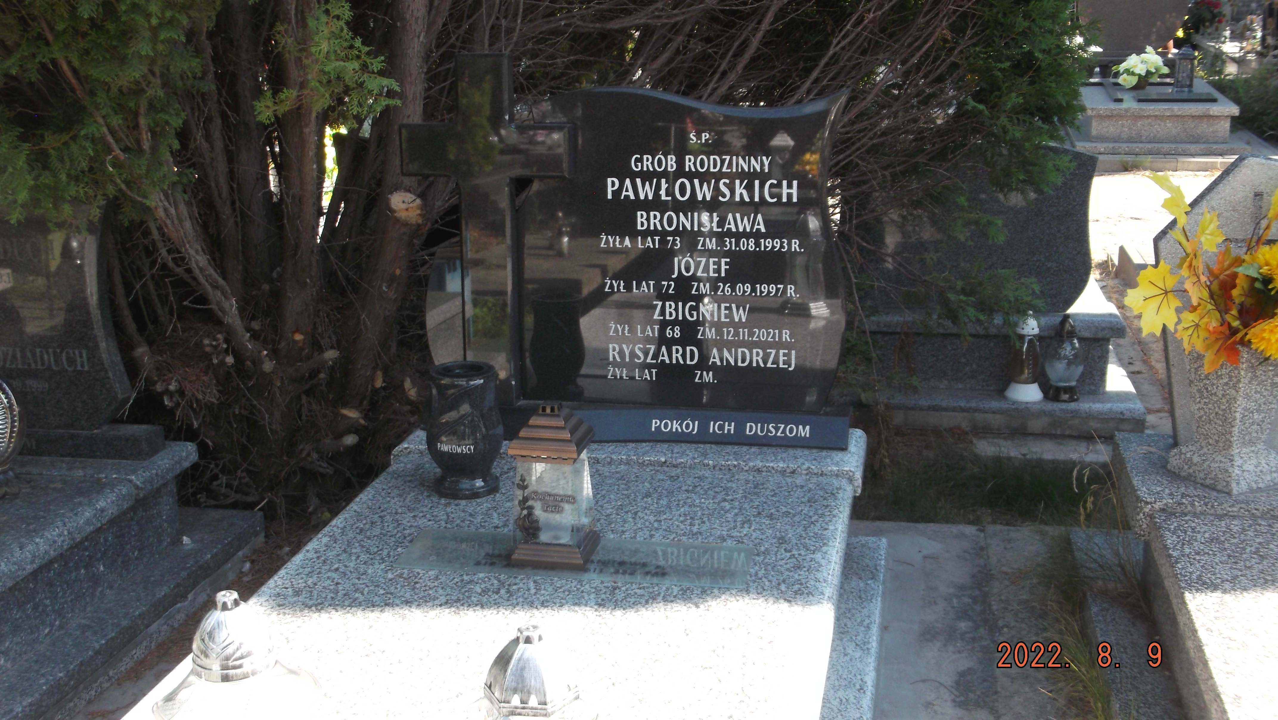 Grób Zbigniew Pawłowski