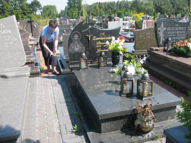 Grób Janina Zarzeczna