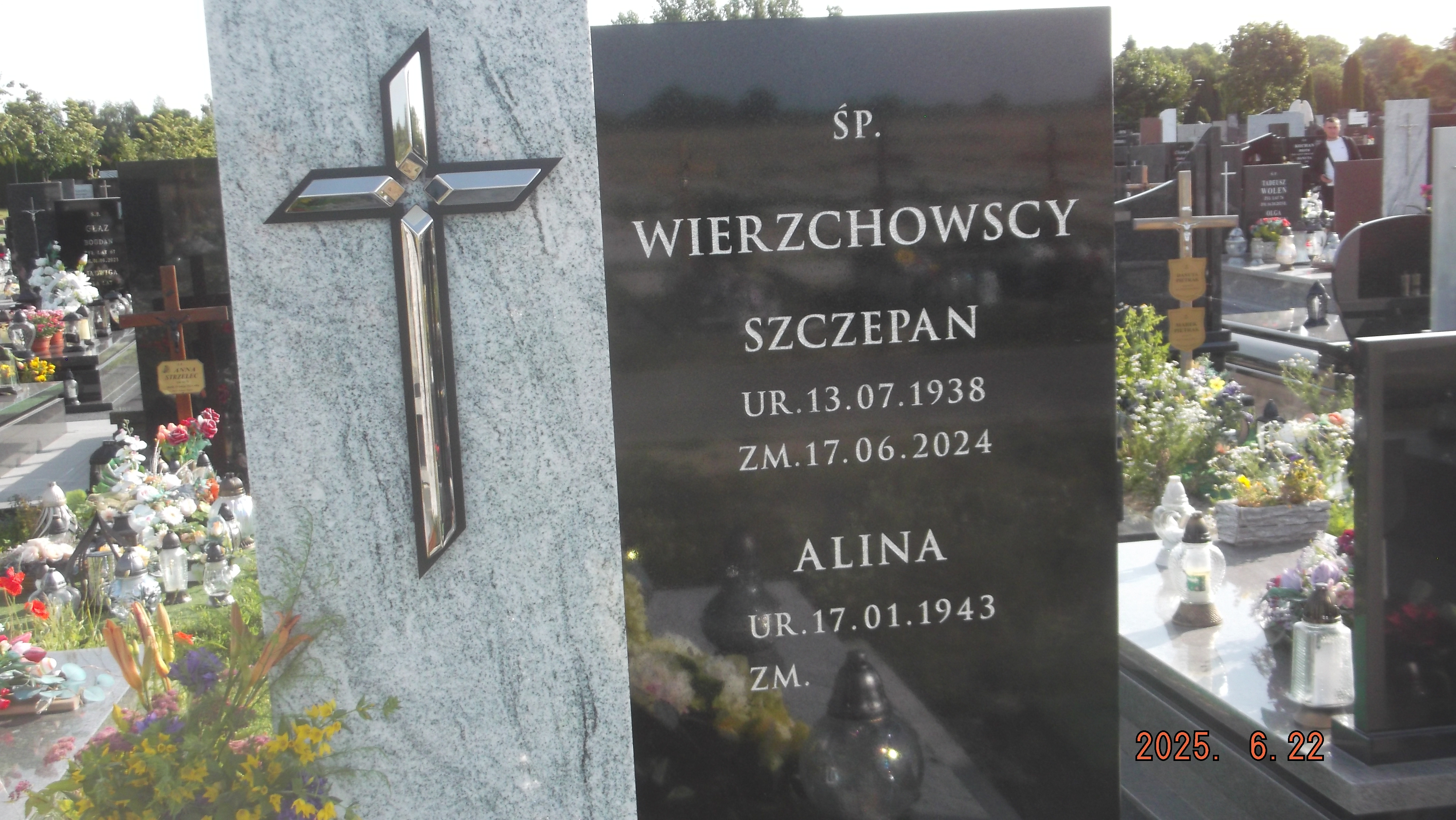 Grób Szczepan Wierzchowski