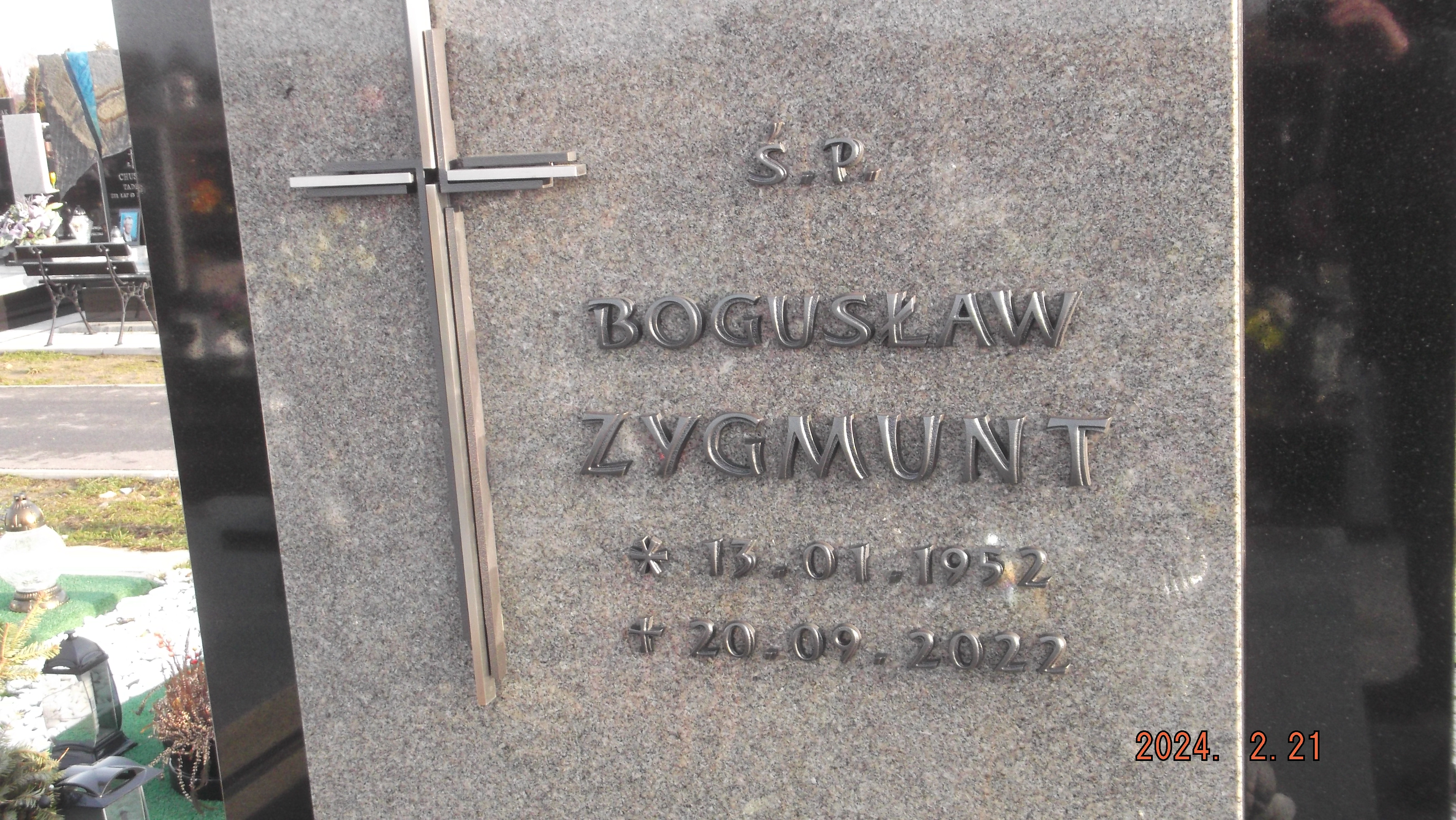 Grób Bogusław Zygmunt