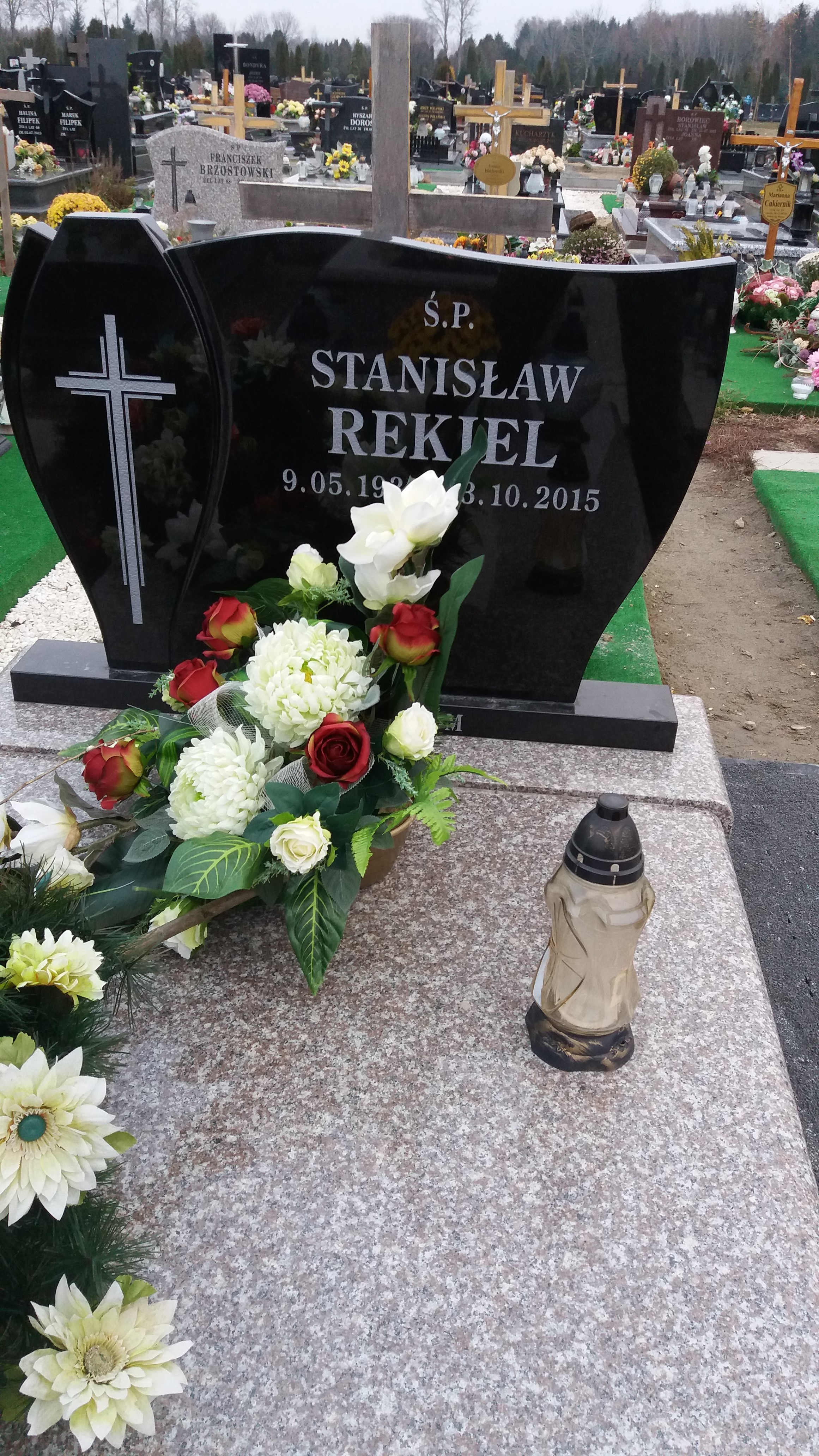 Grób Halina Rekiel