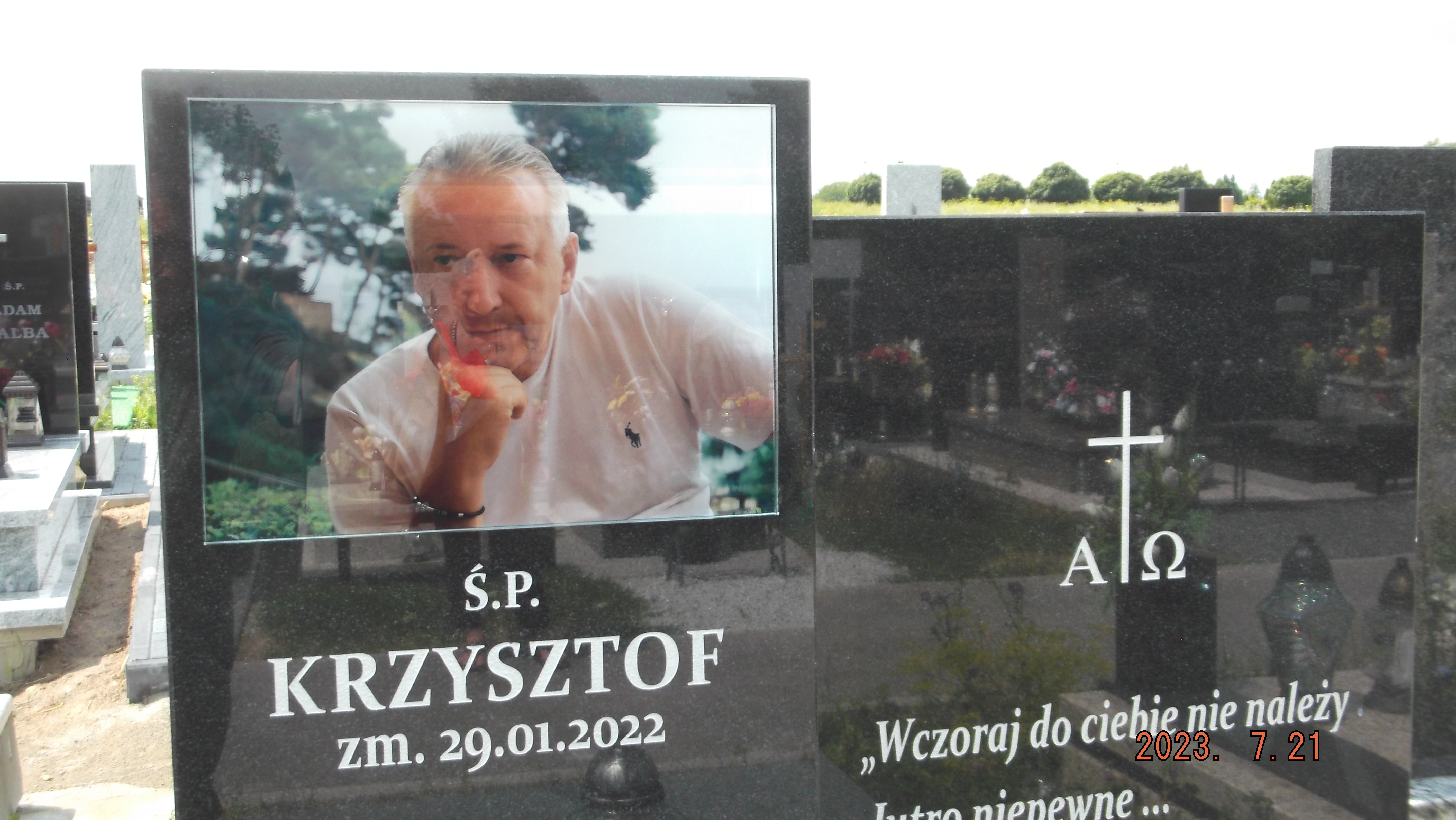 Grób Krzysztof Walentek