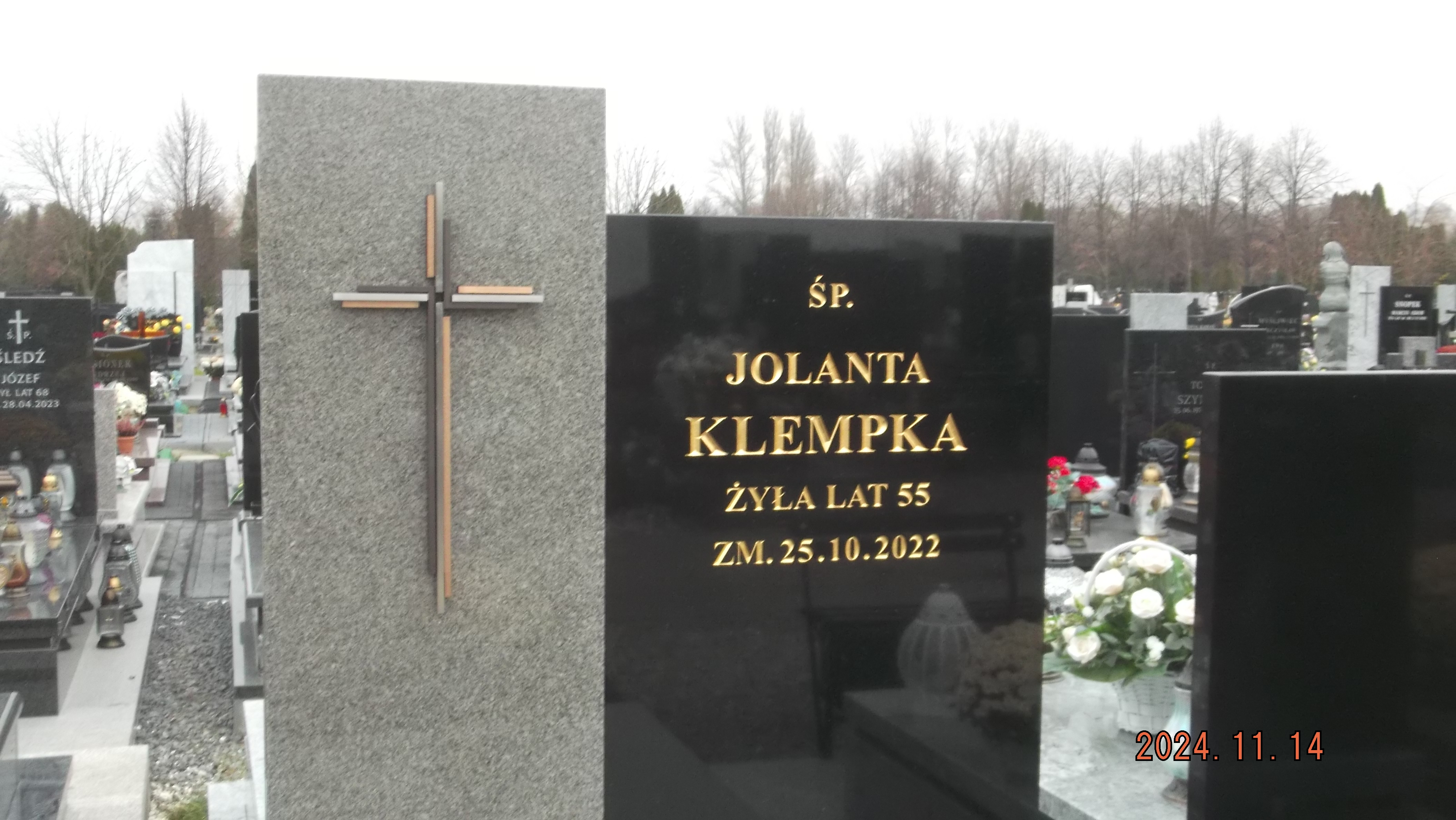 Grób Jolanta Klempka