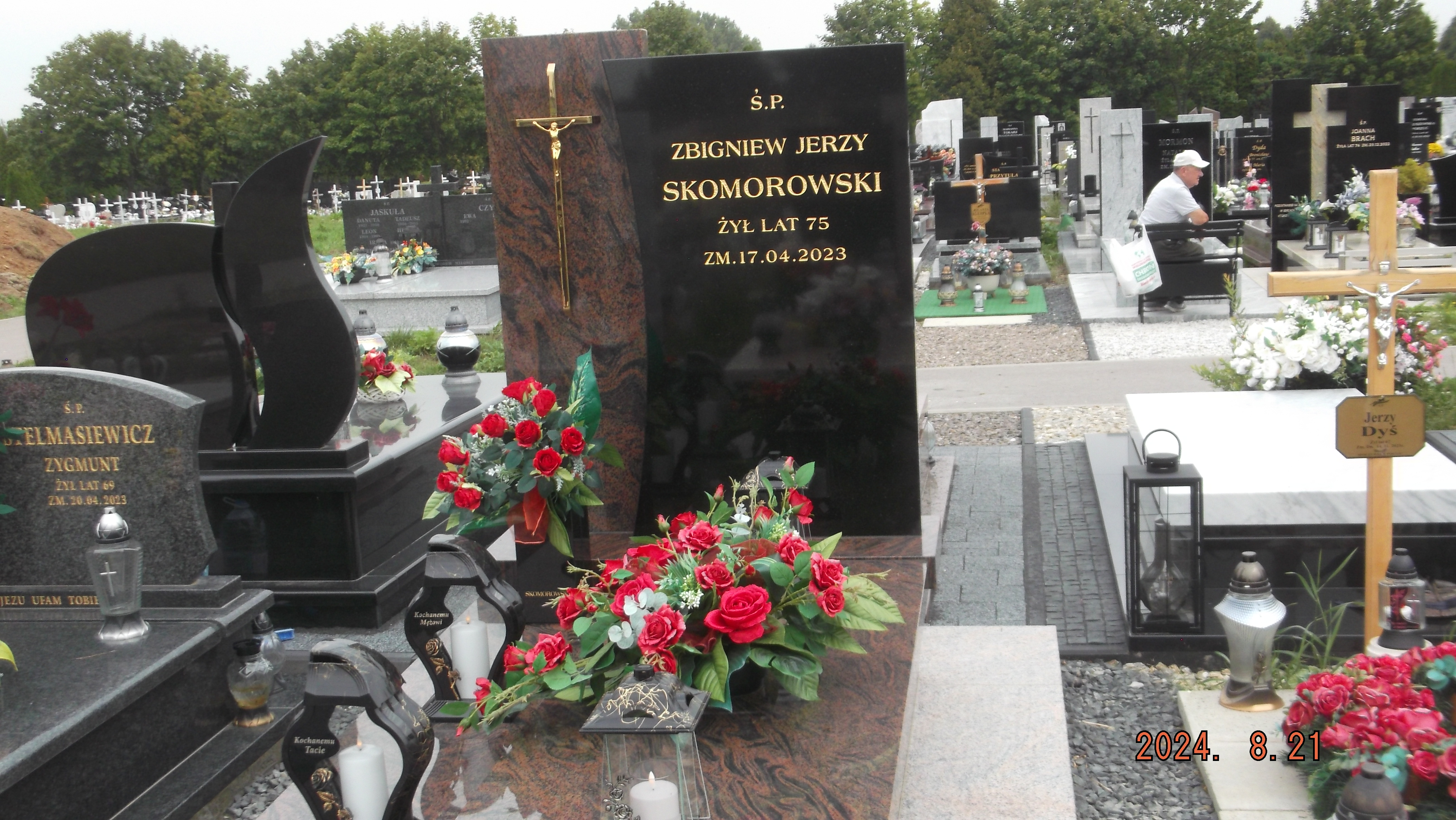 Grób Zbigniew Skomorowski