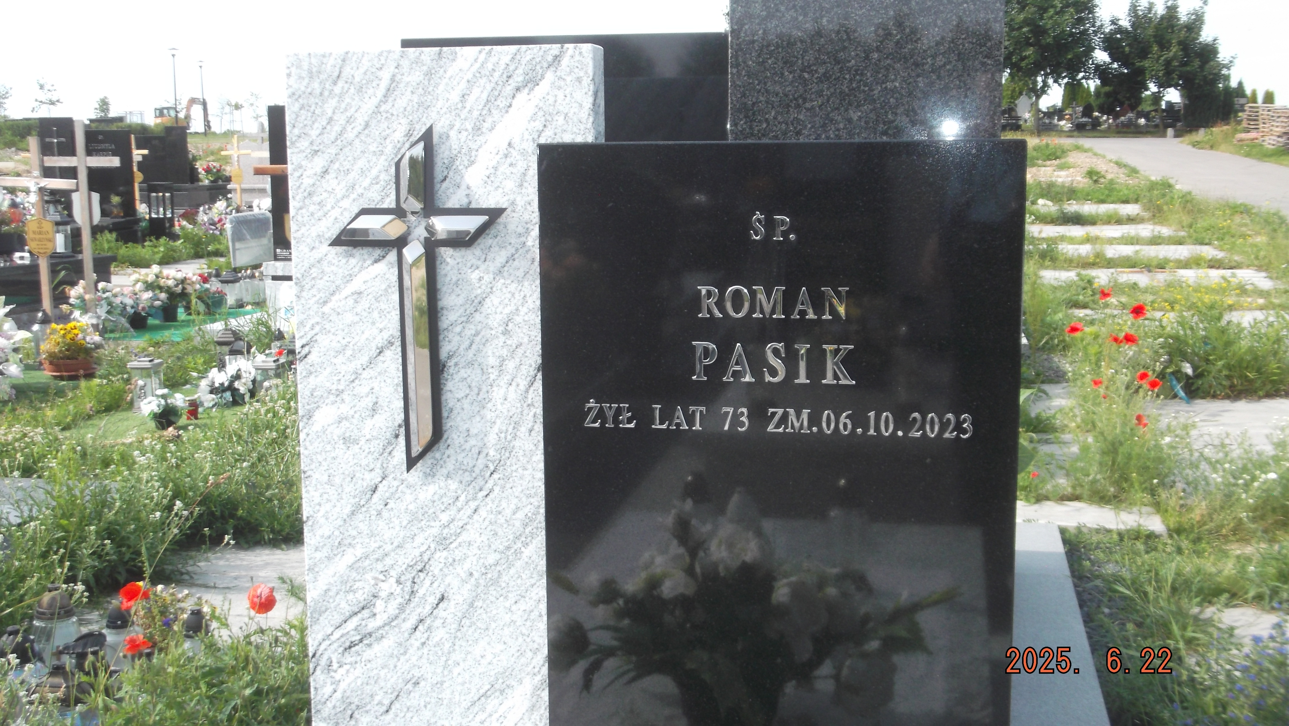 Grób Roman Pasik