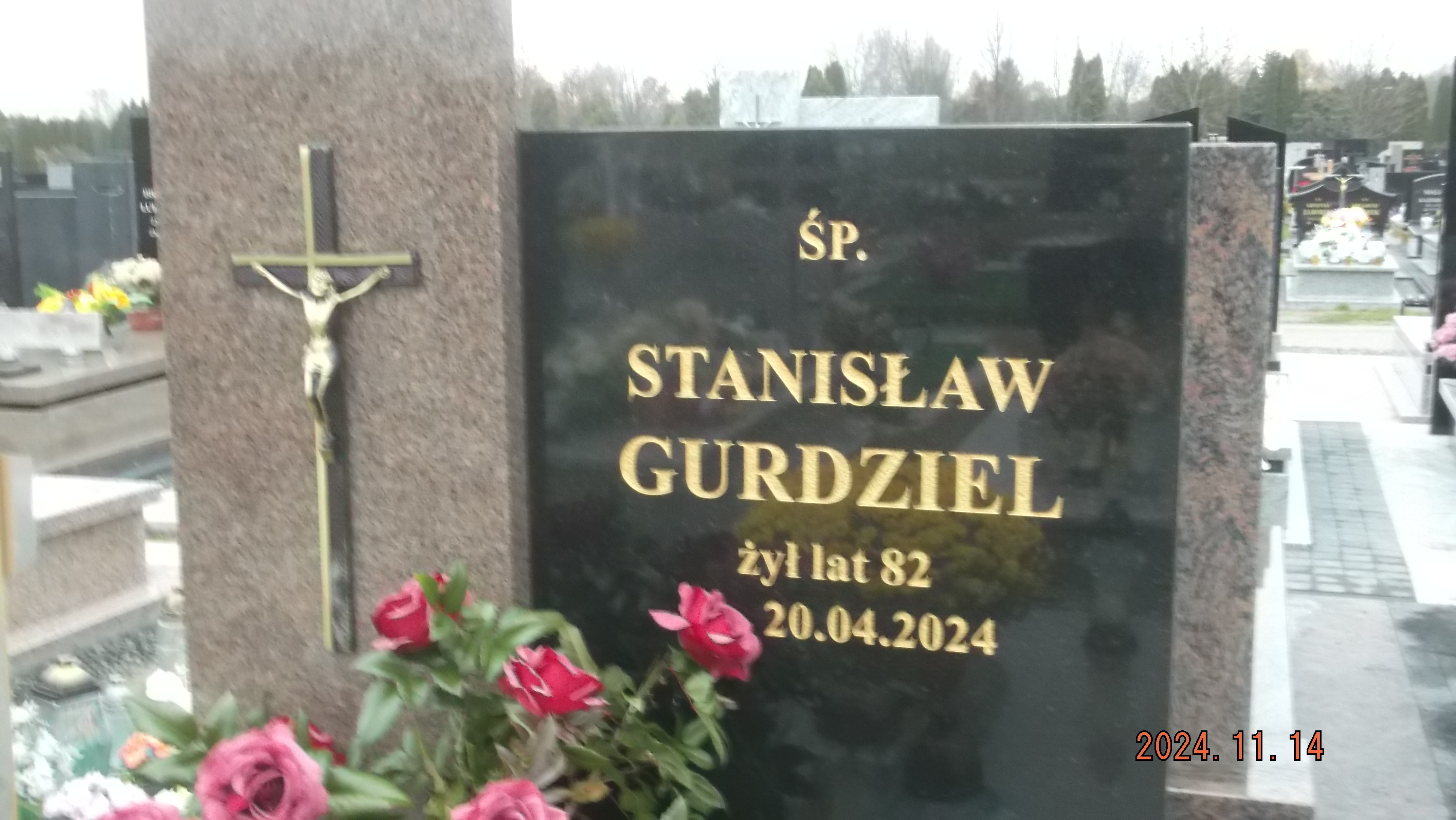 Grób Janina Gurdziel