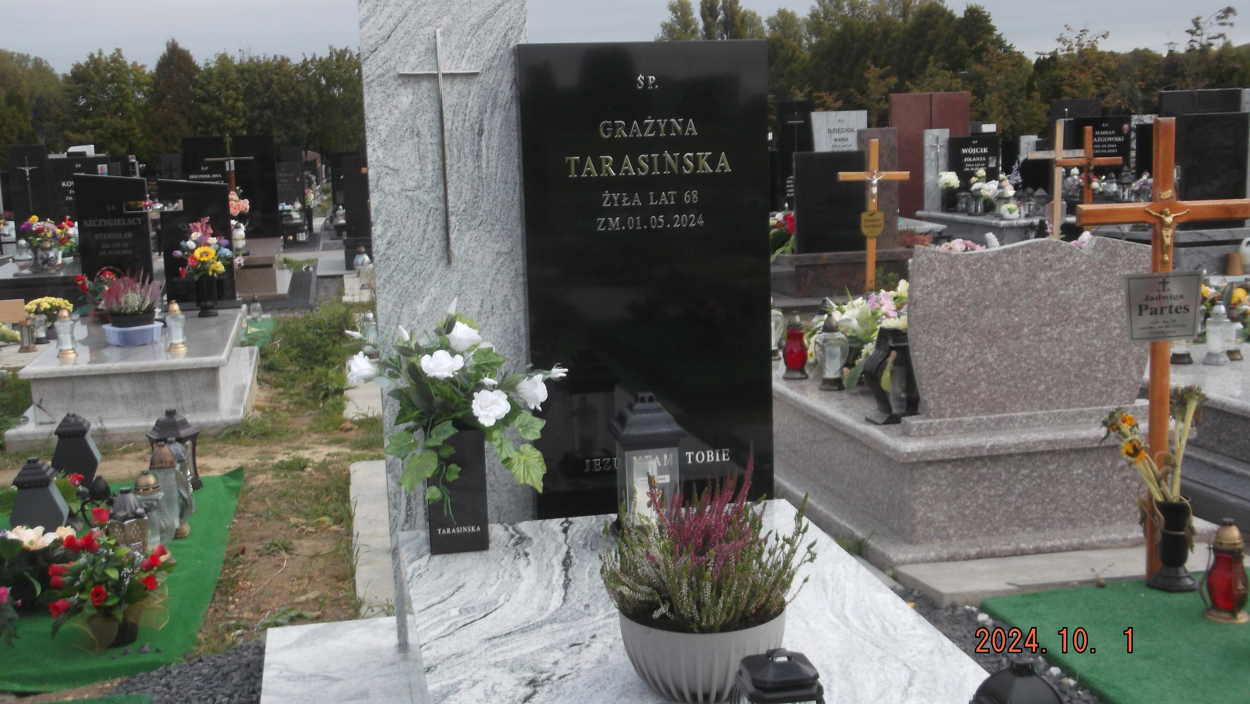 Grób Grażyna Tarasińska
