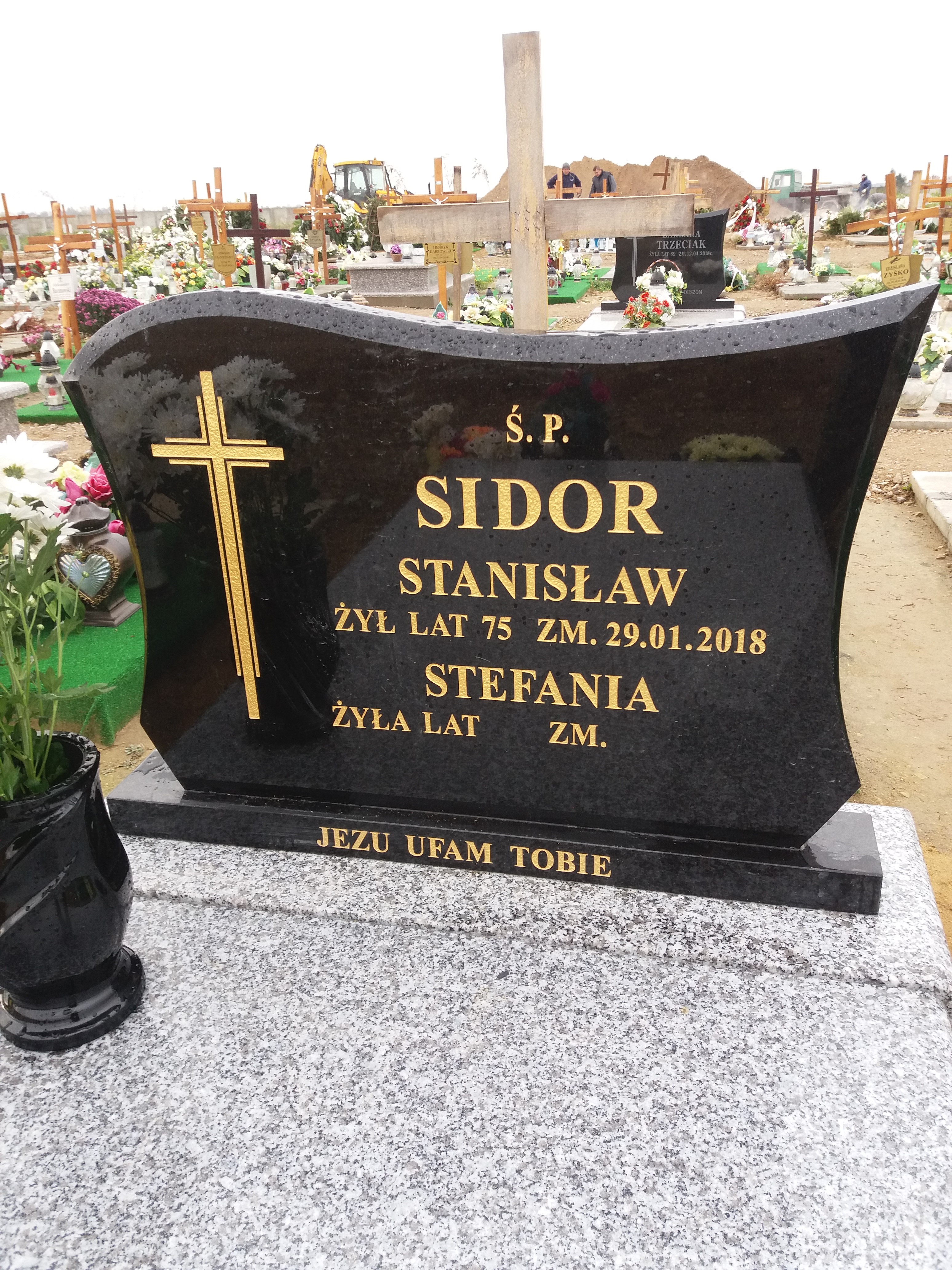 Grób Stanisław Sidor