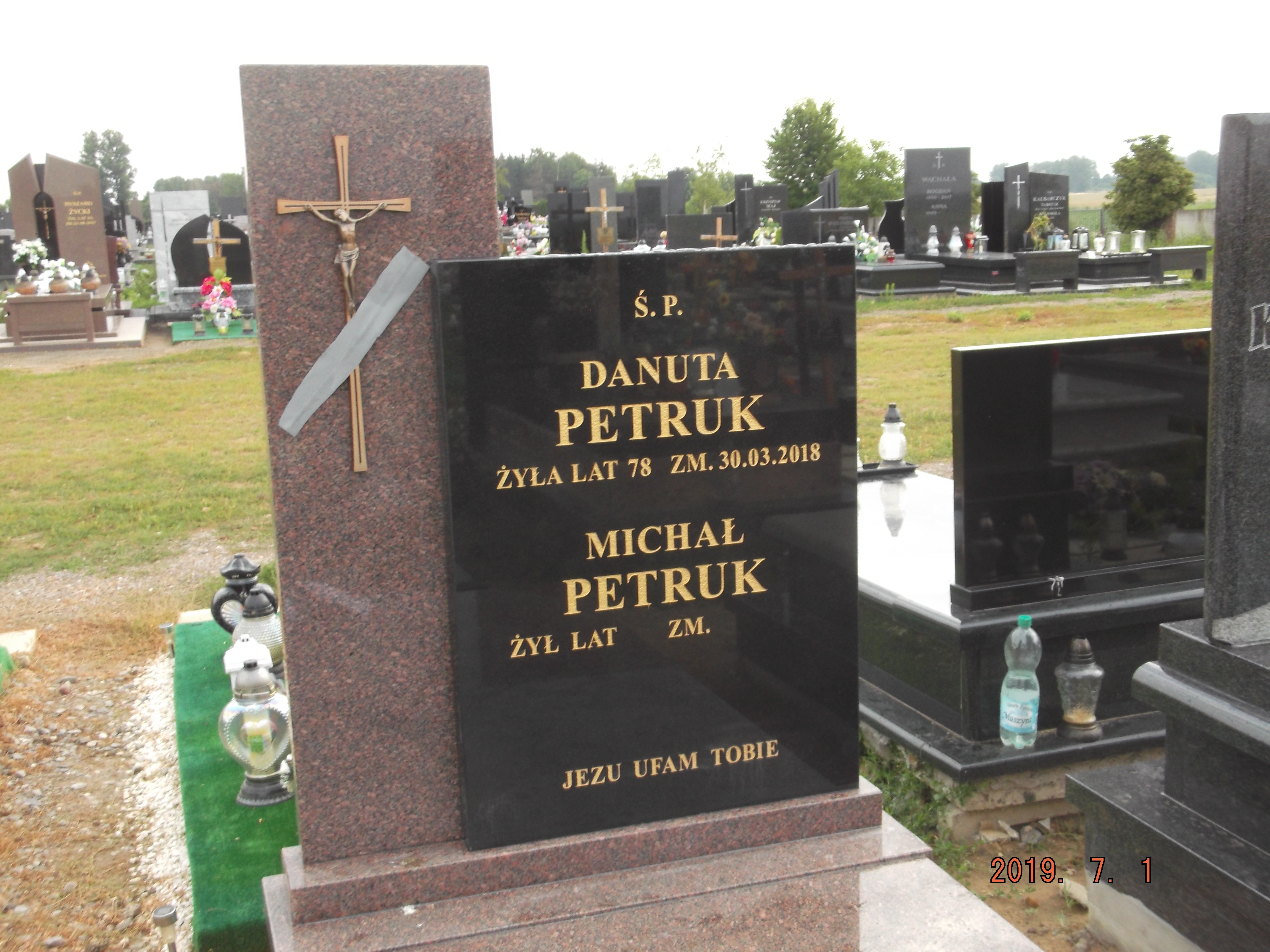 Grób Michał Petruk