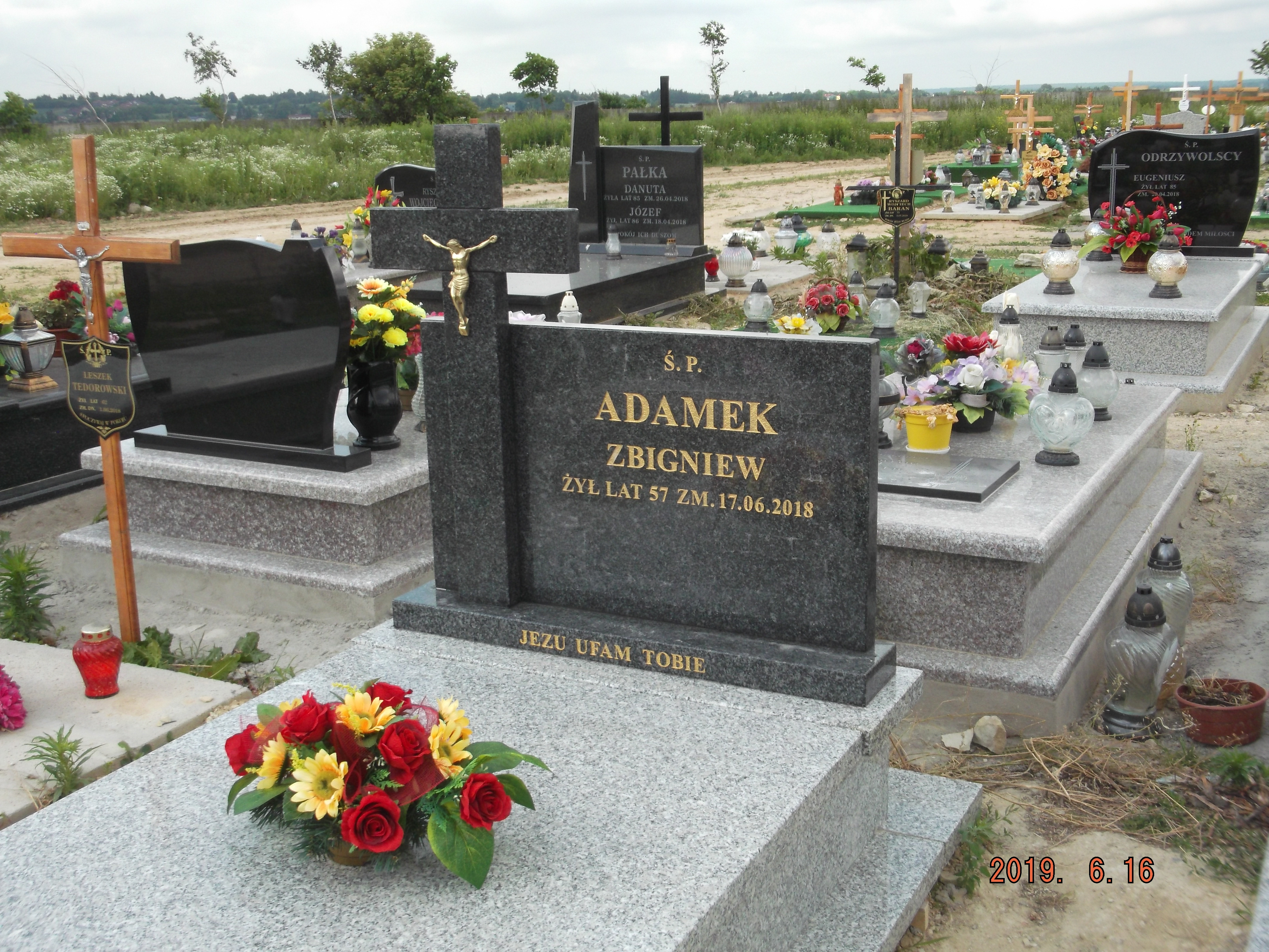 Grób Zbigniew Adamek
