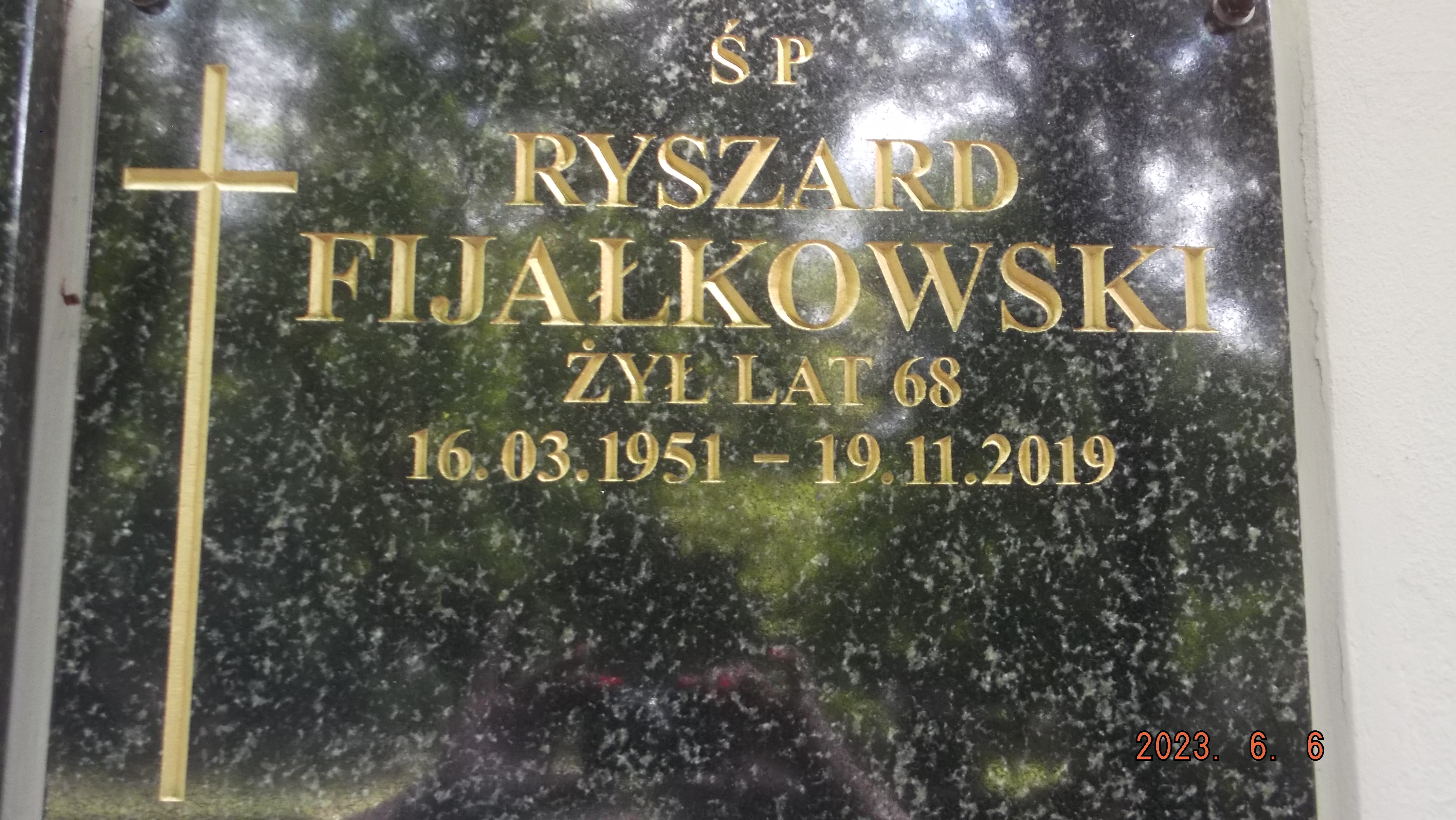 Grób Ryszard Fijałkowski